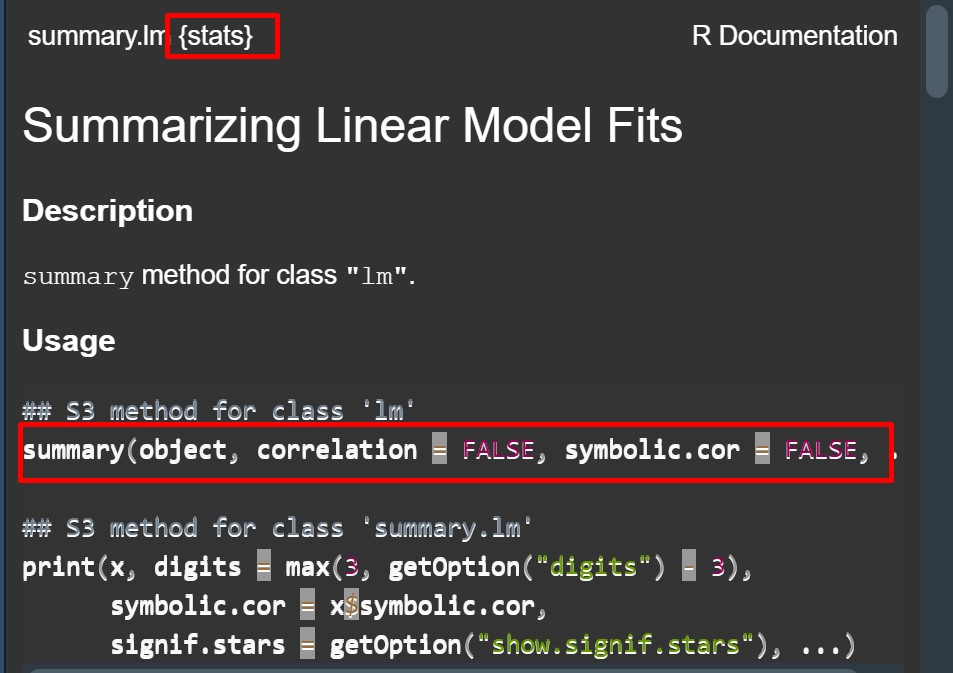 如何正确使用R语言的函数——为什么有的模型结果不能使用summary函数查询？...-CSDN博客