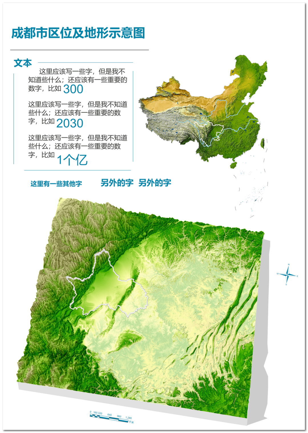 ArcGIS 制作这种“清新设计风”的地图海报封面