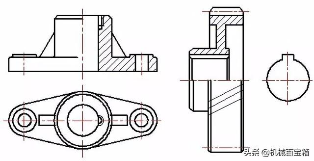 solidworks阶梯剖视图图片