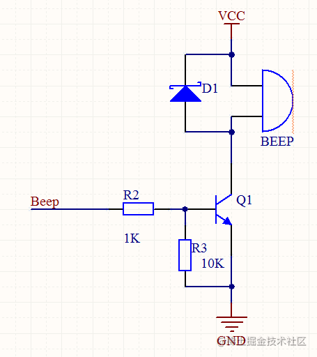 STM32F103单片机驱动蜂鸣器