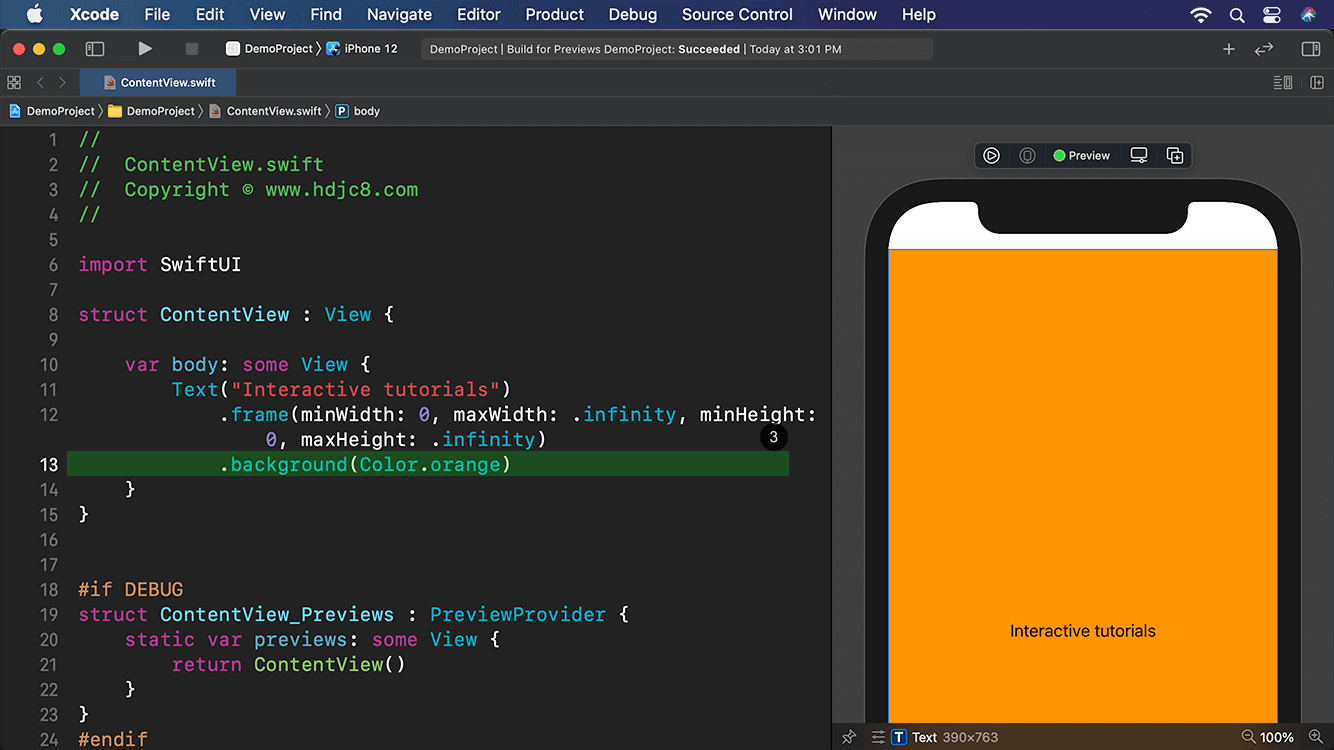 SwiftUI快速入门到实战