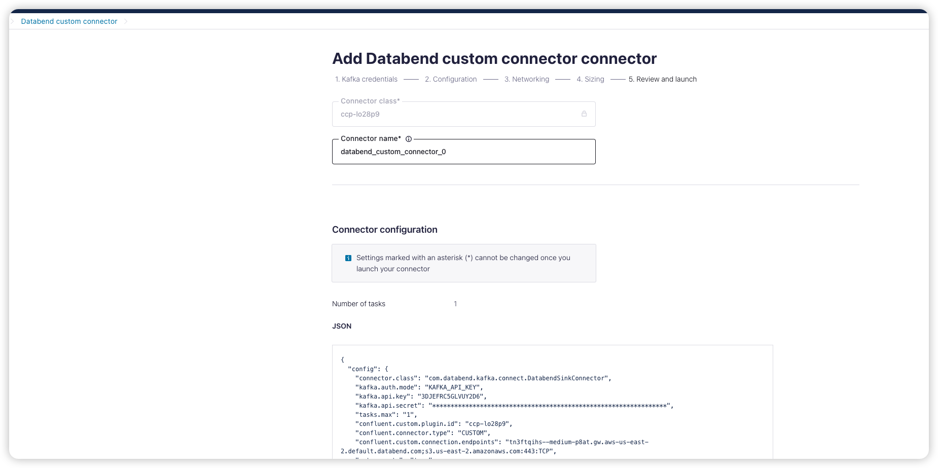 在 Confluent Cloud 上使用 Databend Kafka Connect 构建实时数据流同步_Cloud_10