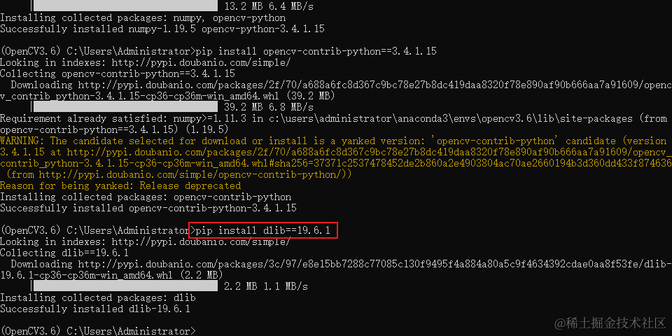 一看就会的 Anaconda 搭建 OpenCV for Python 环境（全平台通用）,词库加载错误:未能找到文件“C:\Users\Administrator\Desktop\火车头9.8破解版\Configuration\Dict_Stopwords.txt”。,进入,安装,程序,第3张