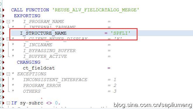 调用 <wbr>REUSE_ALV_FIELDCATALOG_MERGE <wbr>很容易被忽略的一个问题 调用 <wbr>REUSE_ALV_FIELDCATALOG_MERGE <wbr>很容易被忽略的一个问题