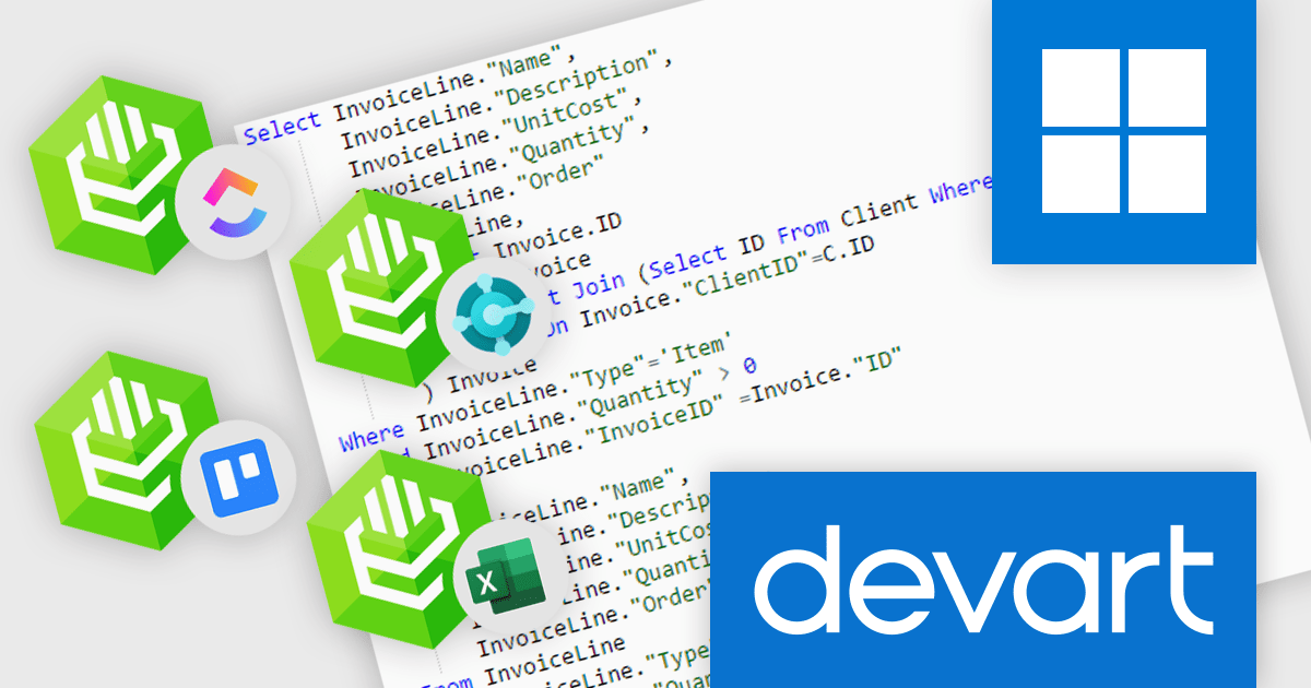 轻松访问存储在 ClickUp、Trello 等中的数据-Devart ODBC-CSDN博客