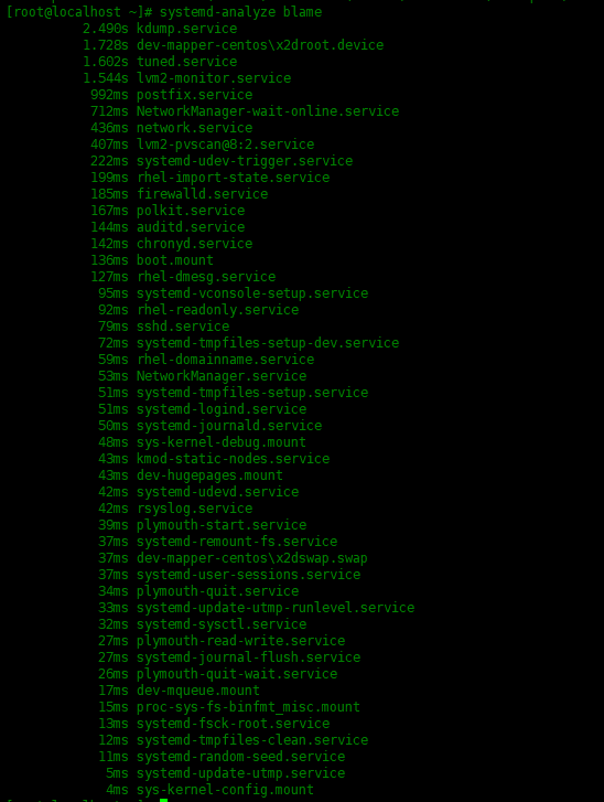 Use Systemctl command to manage system services Use Systemctl command to manage system services