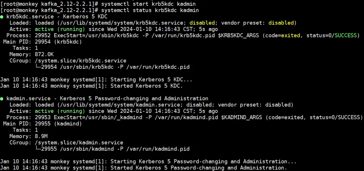 Kafka配置Kerberos安全认证及与Java程序集成