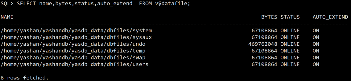 【YashanDB培训心得】--国产崖山数据库YCA认证培训 第七章 YashanDB文件管理_SQL_09