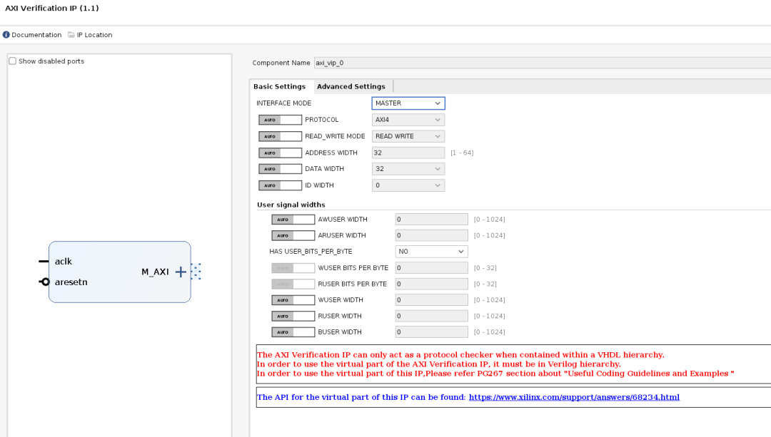 Xilinx AXI VIP使用教程CSDN博客