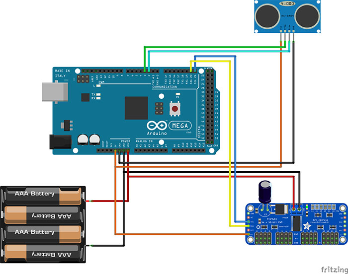 arduino hexapod