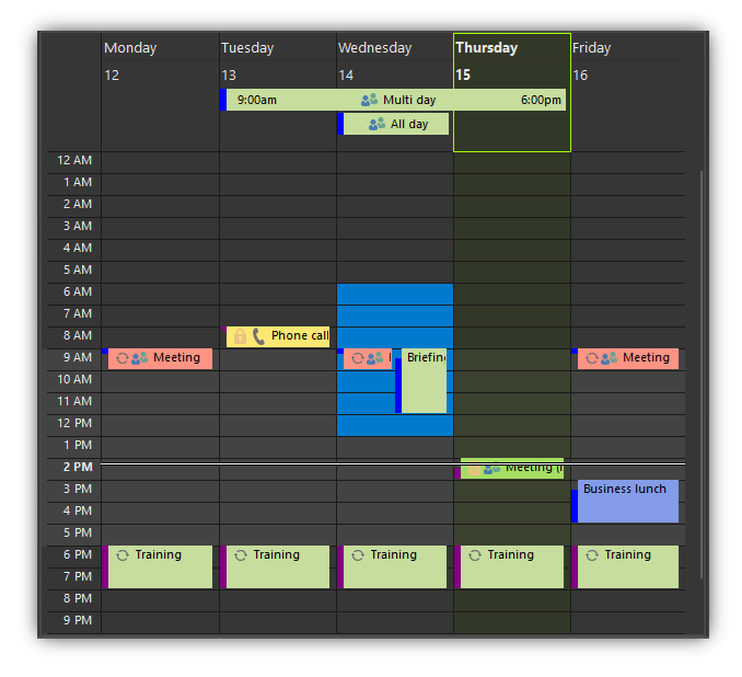 MFC扩展库BCGControlBar Pro v34.1新版亮点：日历和计划表等功能升级