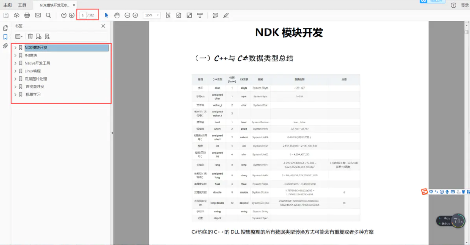 Desarrollo del módulo NDK