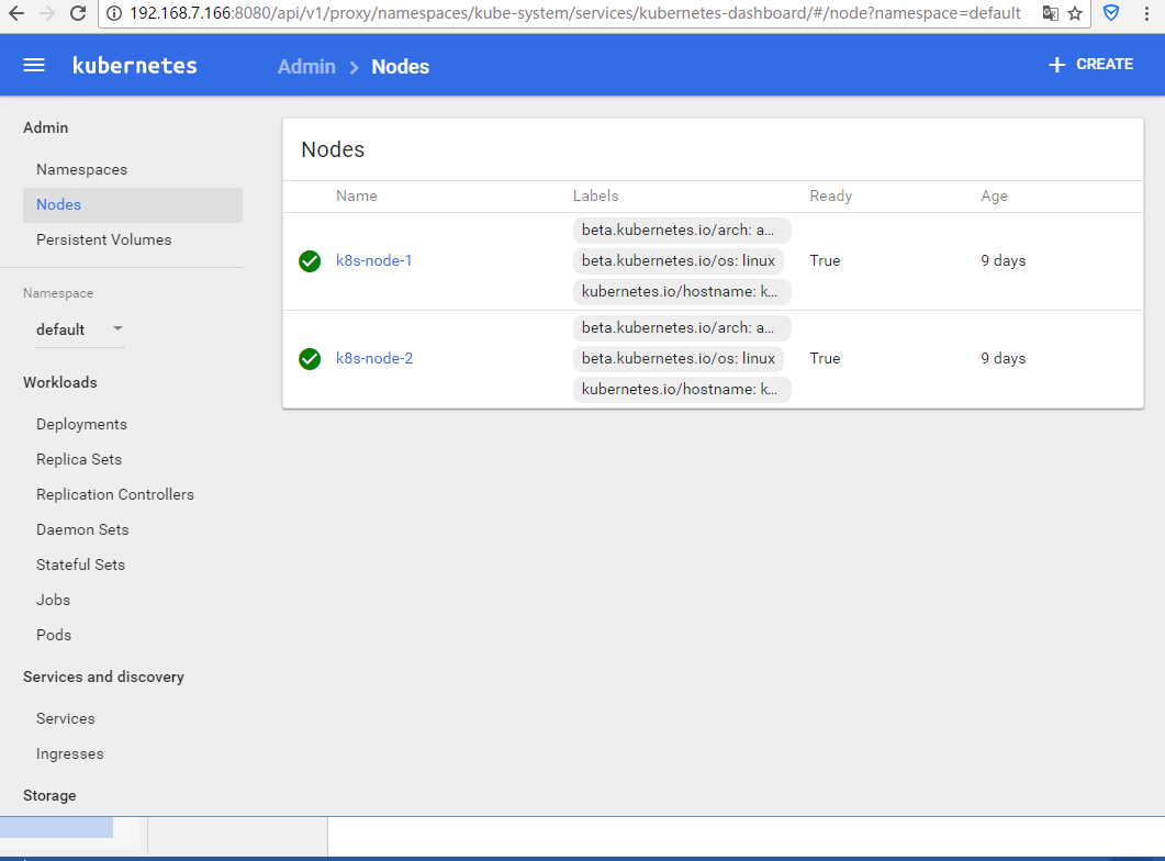 基于kubernetes集群部署DashBoard