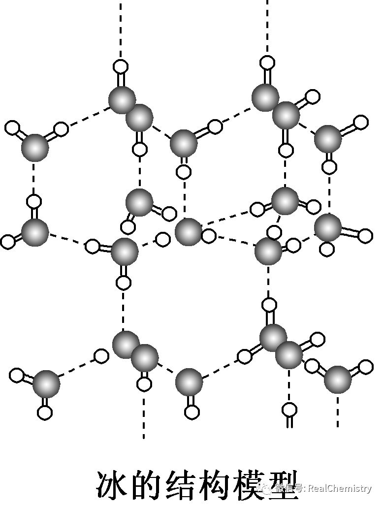 冰的晶体结构如图水分子之间的主要作用力是氢键,在冰的每个水分子