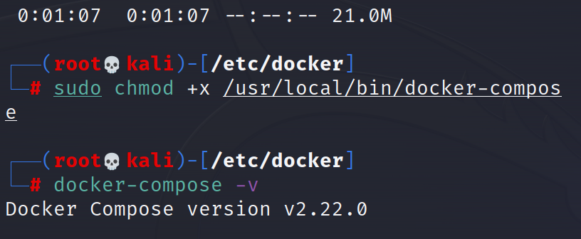 Ubuntu/Kali简洁高效安装最新版的docker-compose