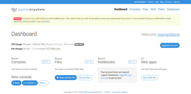 如何在PythonAnywhere上部署Django项目？