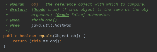 Java基础之浅谈hashCode()和equals()