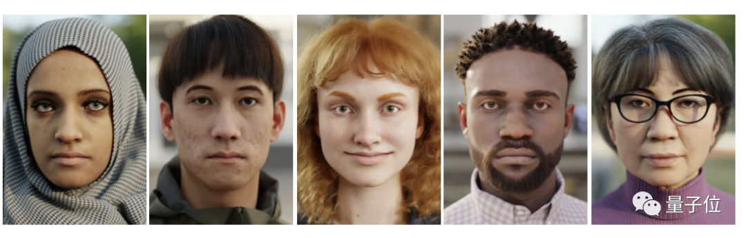 人脸分析用合成数据来代替真实数据