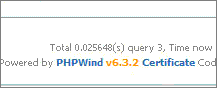 迅如疾风 PHPWind 6.3.2 测试手记 教程网www.benxitj.com