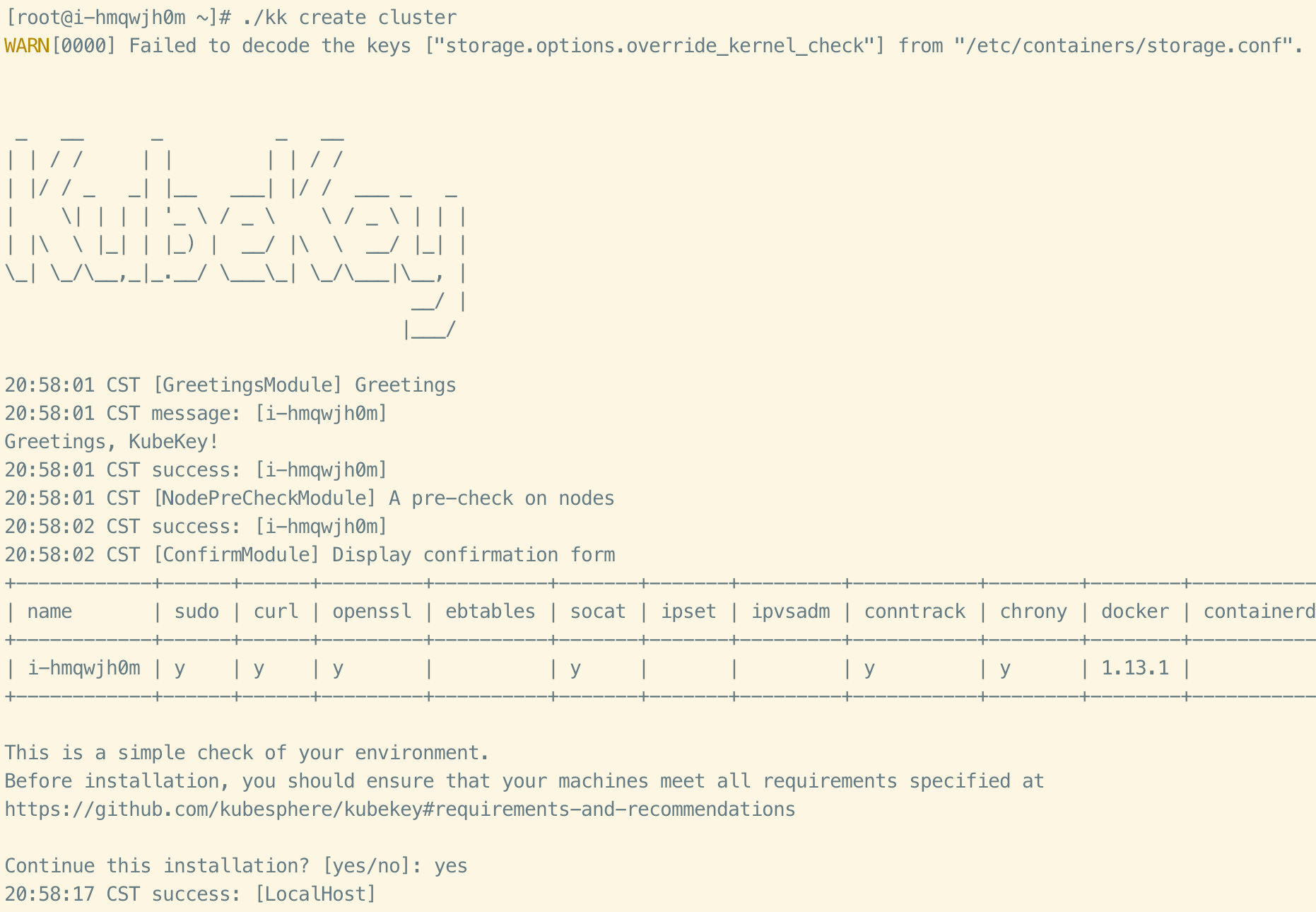 1f052f1c40ce4cef440d9a0ea94f9a2a - 使用 KubeKey 搭建 Kubernetes/KubeSphere 环境的"心路(累)历程"