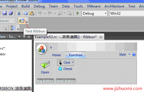 VS/MFC编程入门之Ribbon界面开发：如何使用控件并为控件添加消息处理函数_vs2022 mfc ribbon-CSDN博客