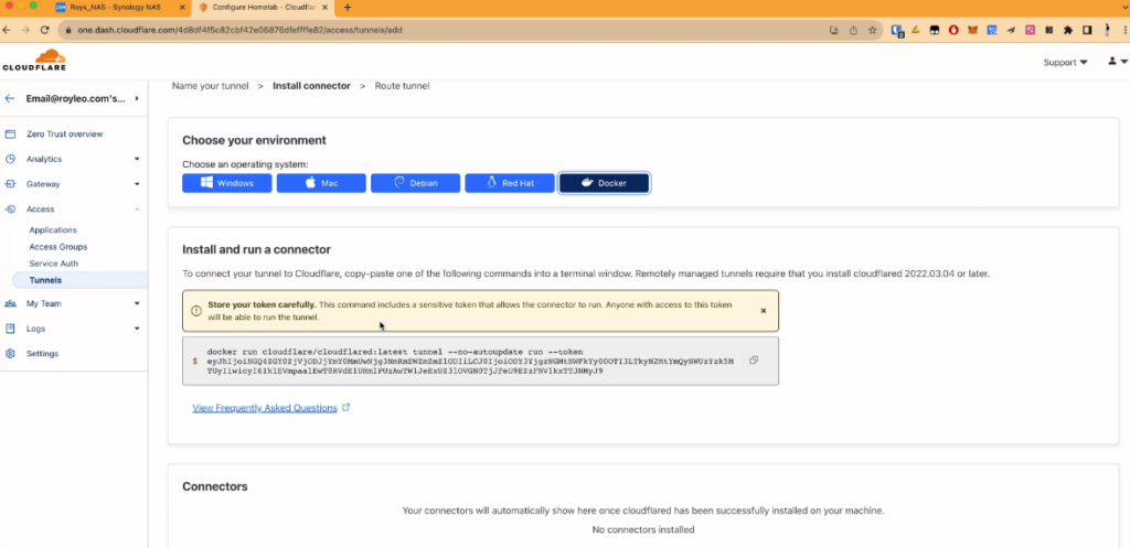 图片[8]-Cloudflare Tunnel：无惧DDOS_随时随地安全访问局域网Web应用