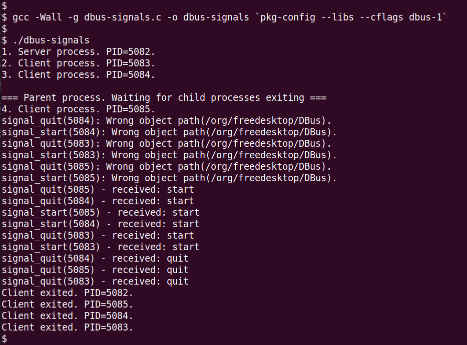 IPC之十二：使用libdbus在D-Bus上异步发送/接收信号的实例