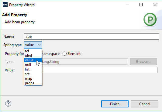 Spring development in MyEclipse