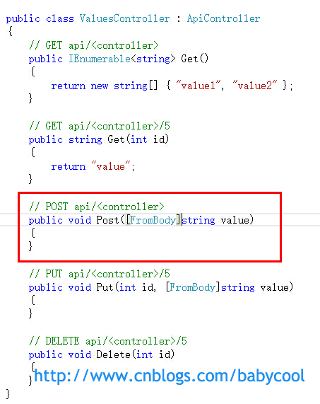 ASP.NET MVC-WebAPI请求