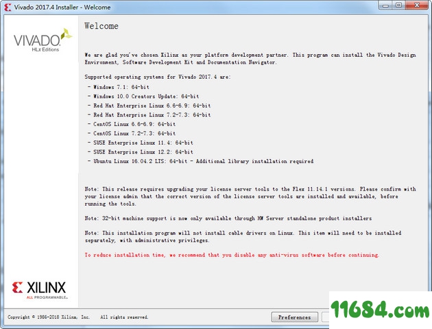 download xinlix vivado 2017.4 update 1
