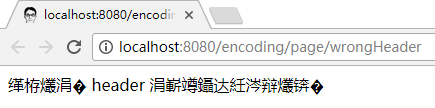编码与 header 不一致, 乱码!