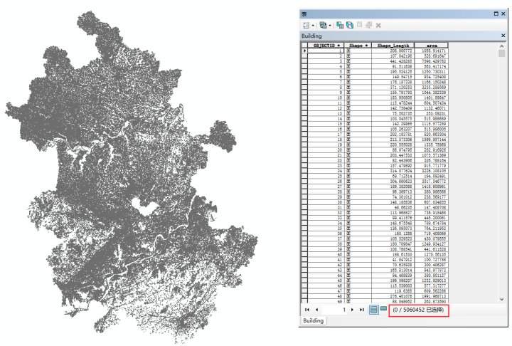 全国分省图斑级统计分析之安徽