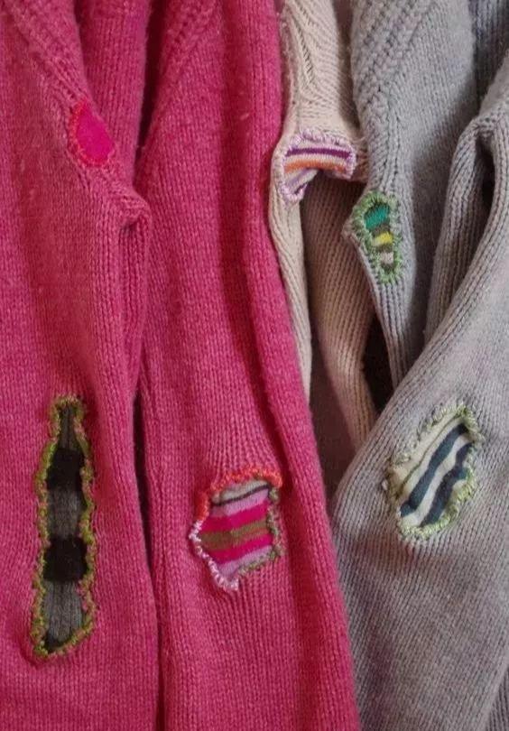 填入等于19打补丁不等于破看看这些漂亮的小补丁或许你的衣服也需要