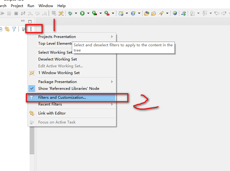 eclipse中关闭项目并隐藏项目-CSDN博客