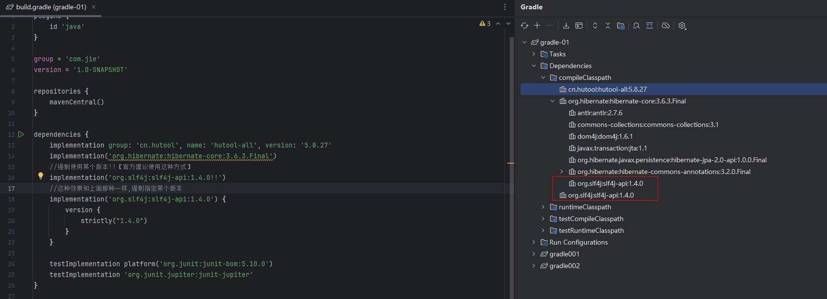 Gradle 进阶学习之 Dependencies 【依赖】