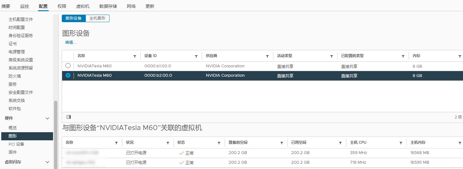 VMware ESXi安装NVIDIA GPU显卡硬件驱动和配置vGPU