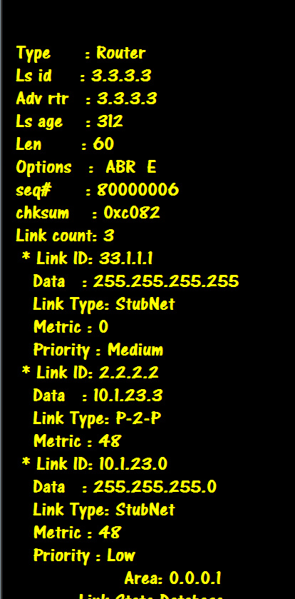 ospf几种lsa