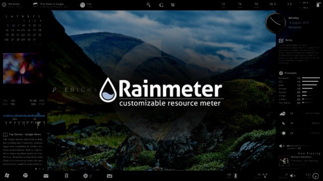 rainmeter使用教程_如何使用Rainmeter自定义Windows桌面-CSDN博客
