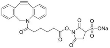 1400191-52-7，DBCO-Sulfo-NHS ester是一种含有DBCO部分的水溶性硫化试剂