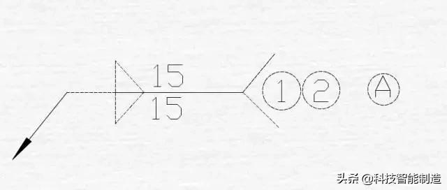 c++ 箭头符号怎么打_焊接图纸符号标注图解示例，焊接符号标注实例及方法