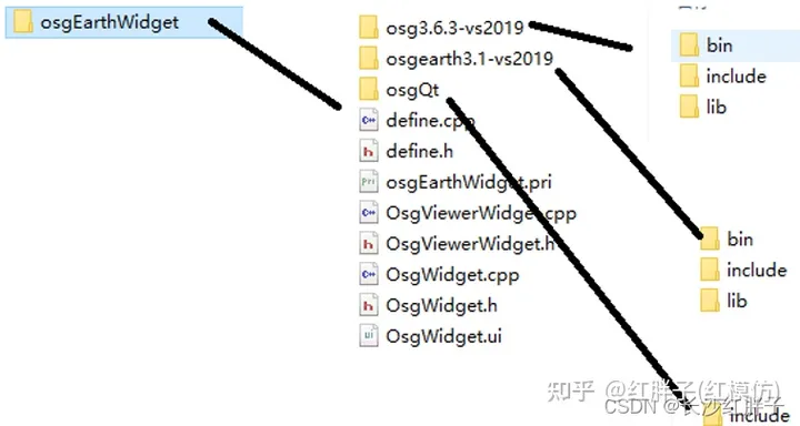 osg qt5.15 osg3.6.3 osgEarth3.1 编译爬山