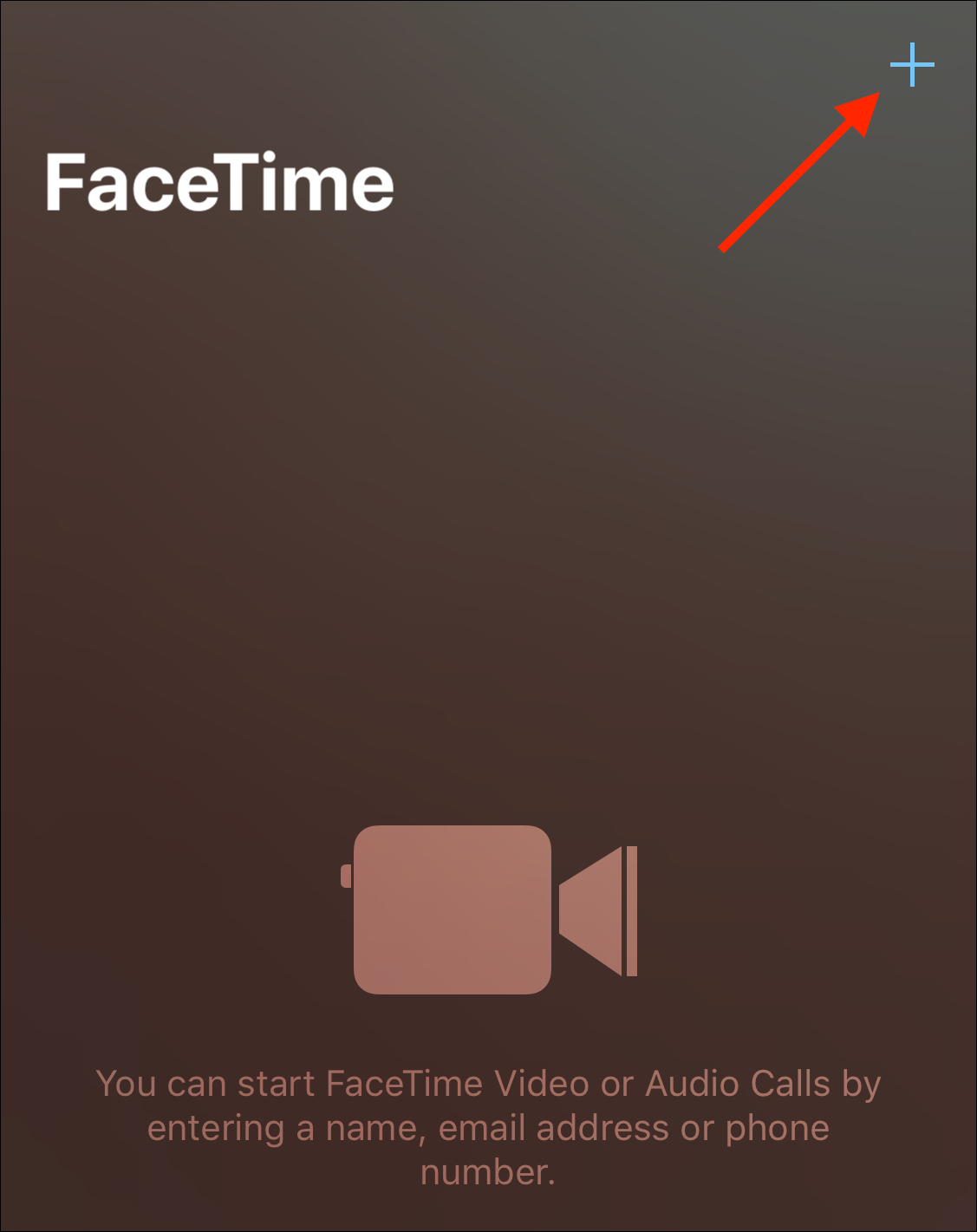 在iphone或ipad上进行facetime通话(making a facetime call on an