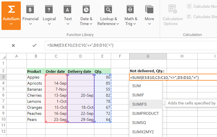 DevExpress ASP.NET Spreadsheet组件产品图集