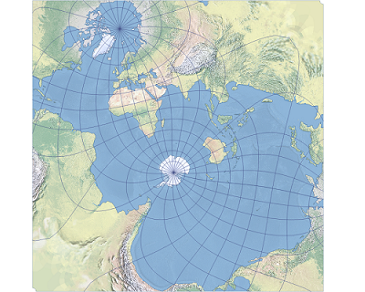 地图投影-2亚当斯方形
