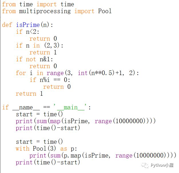 python不會的題去哪搜，Python實驗項目1例：使用進程池統計指定范圍內素數的個數