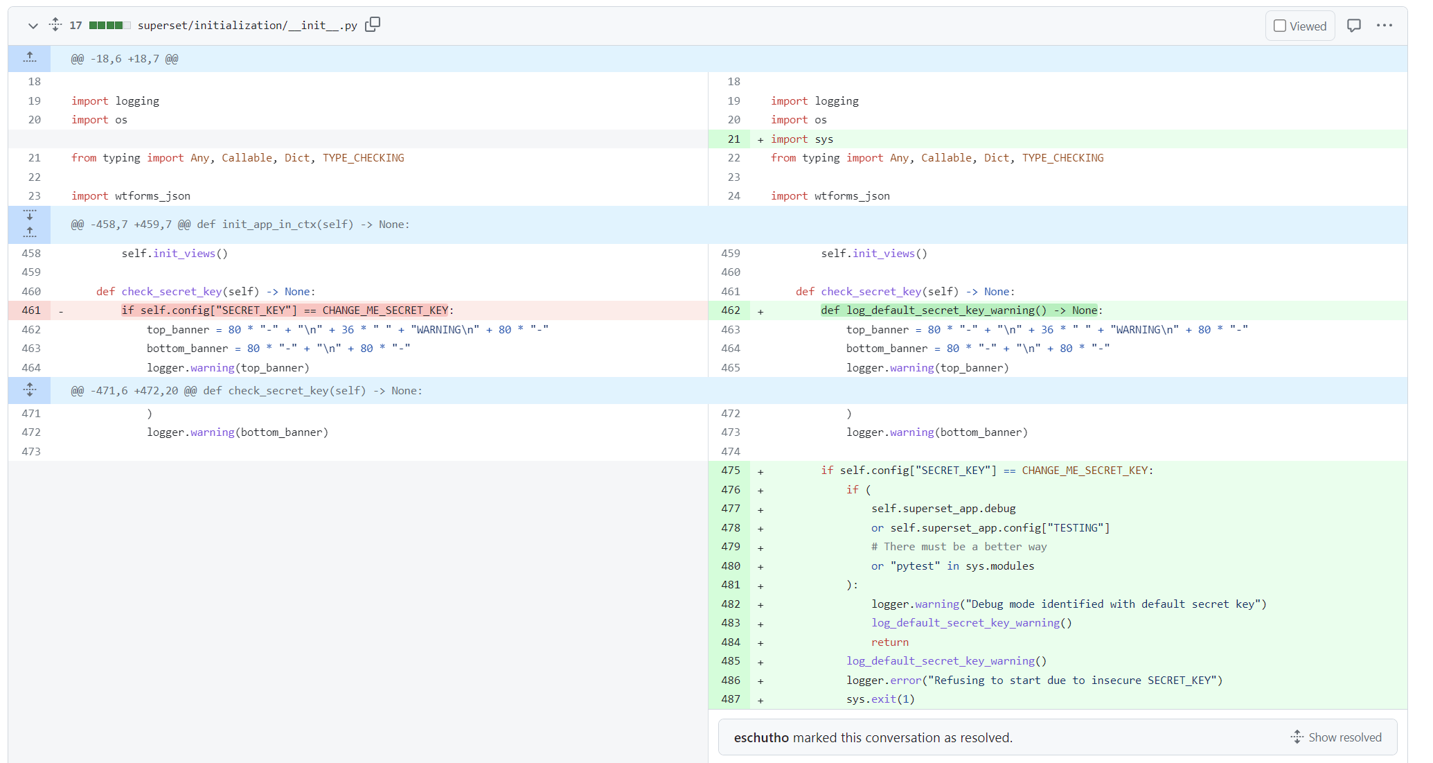 Apache Superset 身份认证绕过漏洞（CVE-2023-27524）