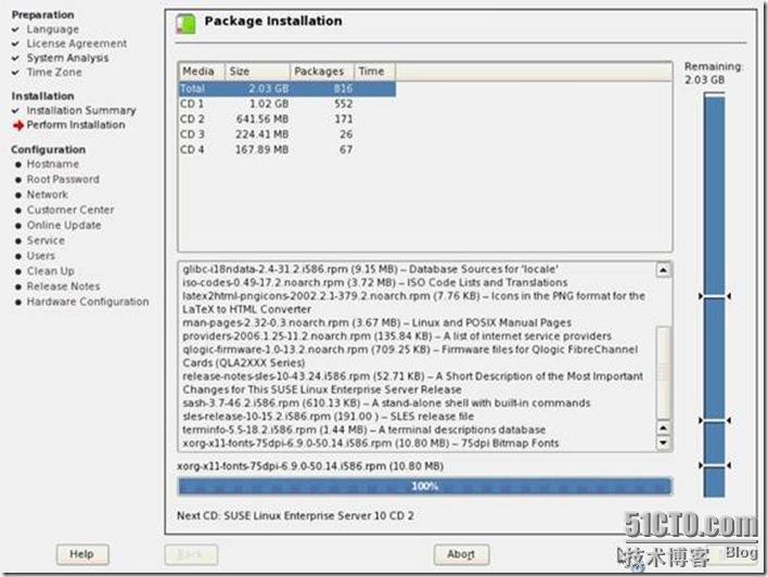HP DL320G5服务器安装 SUSE 10 Linux系统_SUSE_17