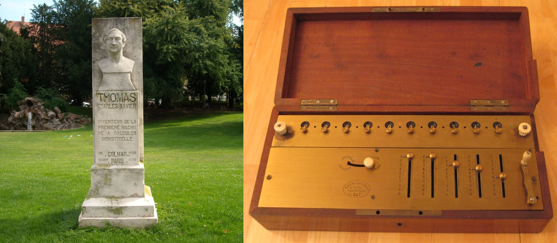 托马斯四则计算器(arithmometer)