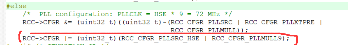 STM32  SystemInit()函数学习总结