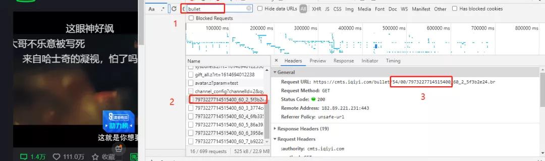 "Zuo Son" is very popular recently?  Python crawling video barrage